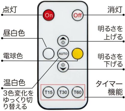 TOOGE タッチ無段階調光ムーンライト USB充電 - 画像 (7)